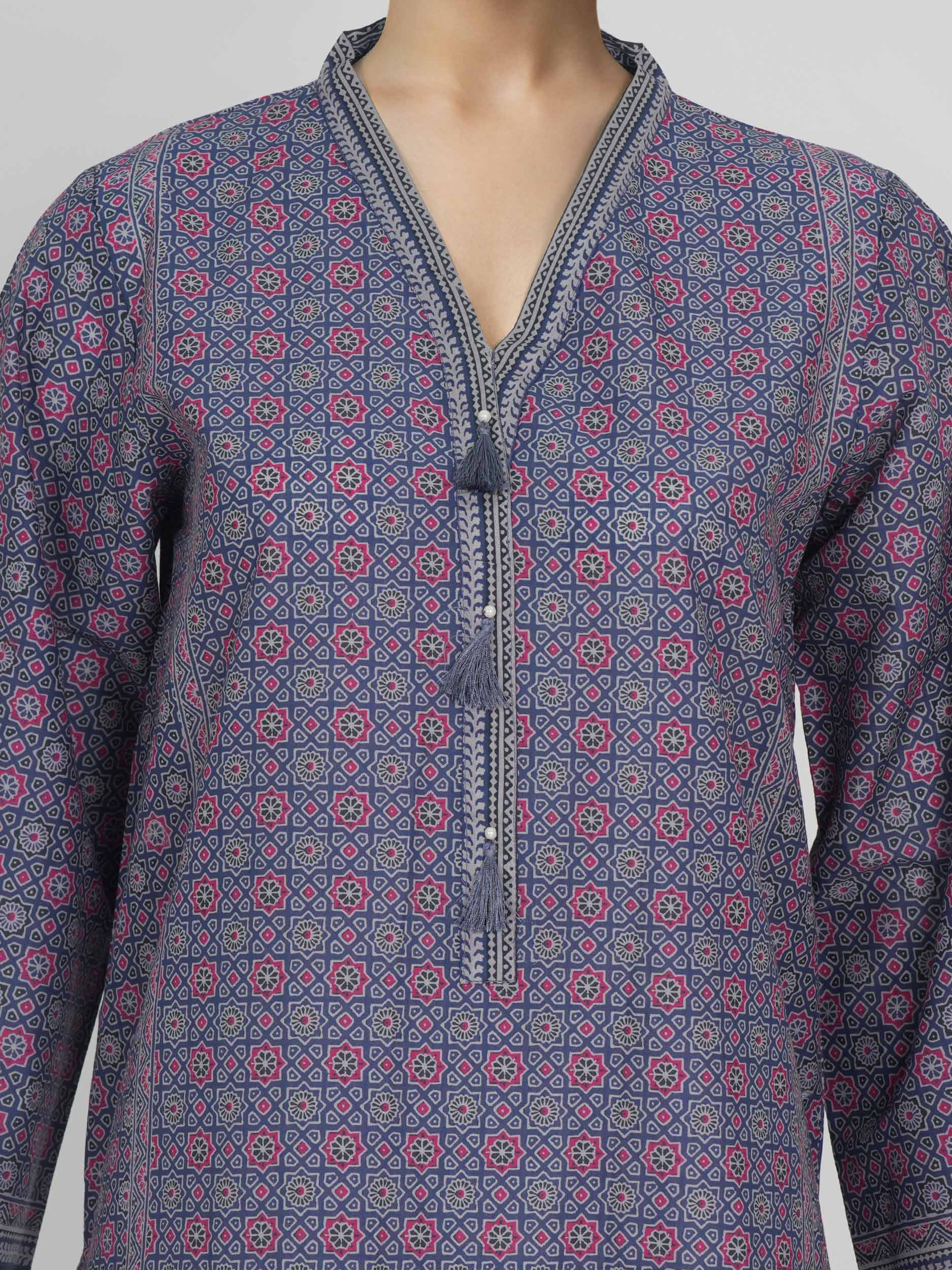 2 Piece Lawn Suit (Unstitched)