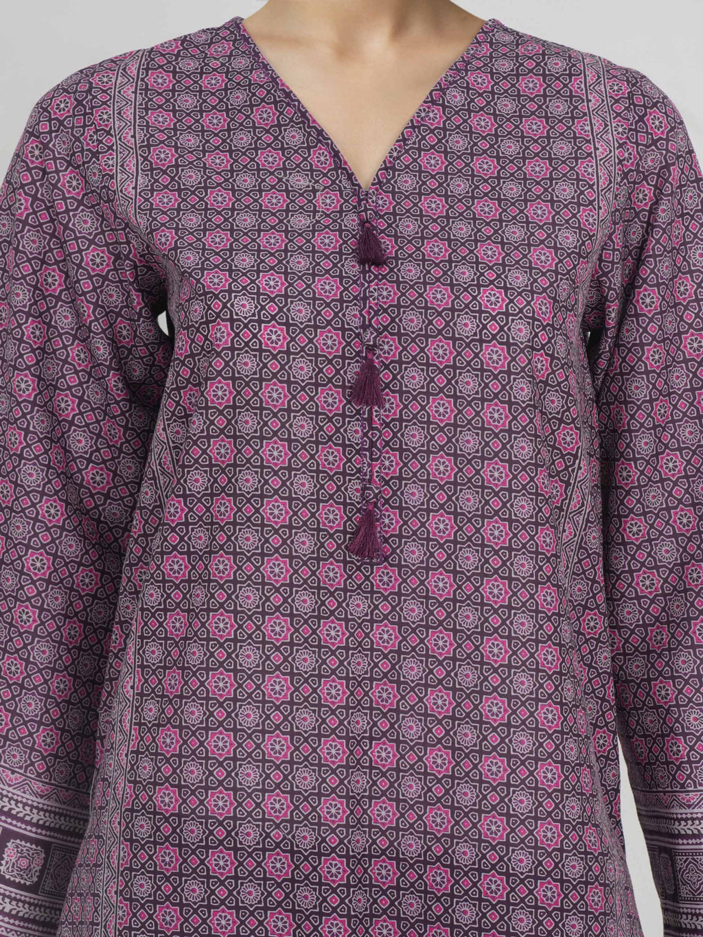 2 Piece Lawn Suit (Unstitched)