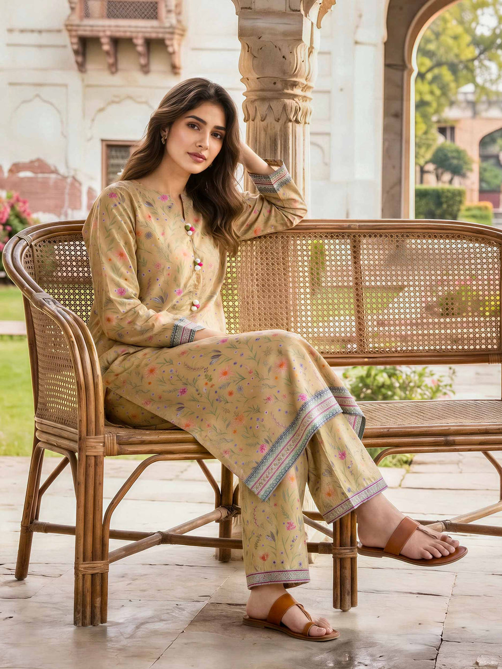 Lawn Shirt (Unstitched)
