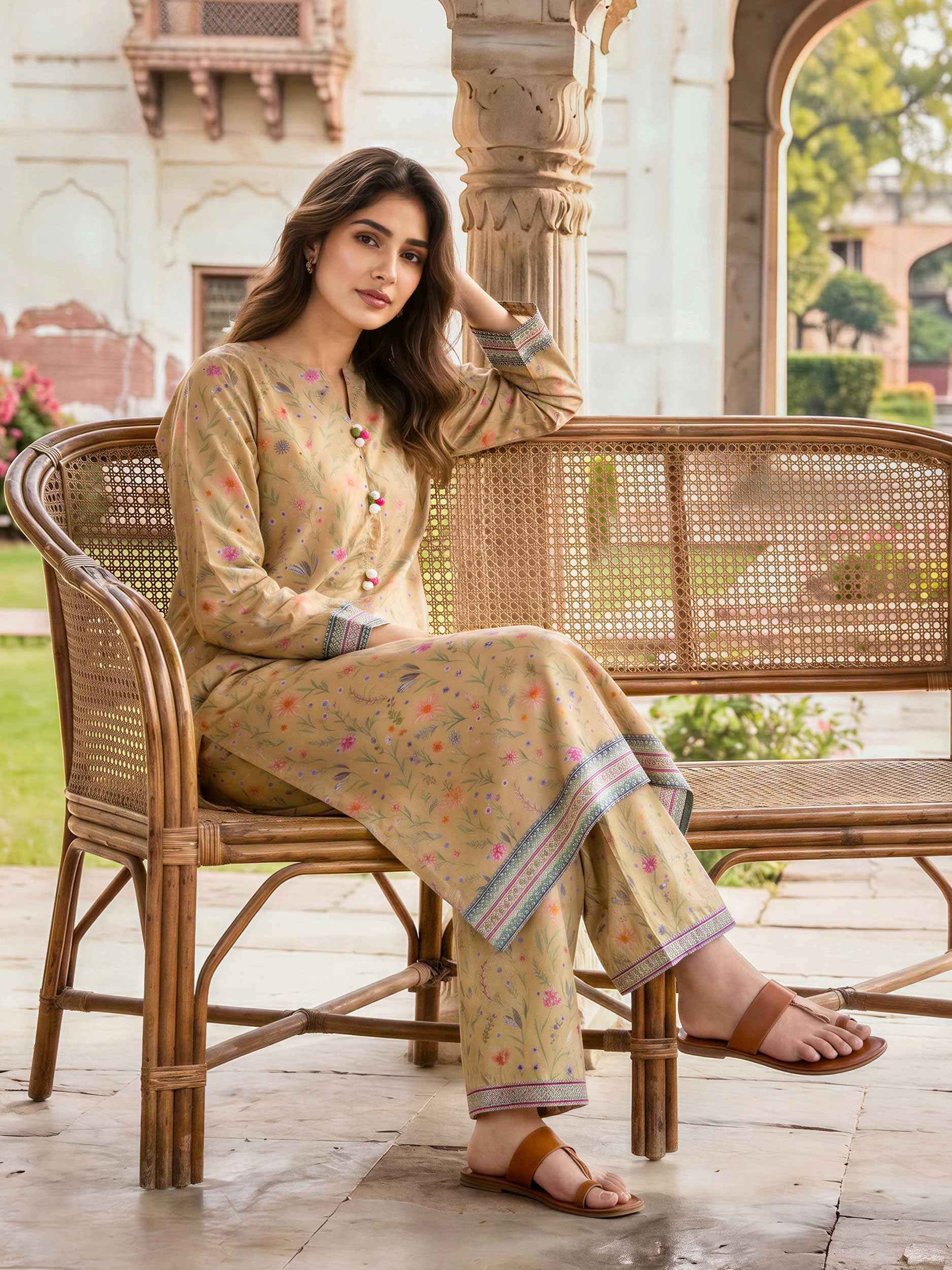 Lawn Shirt (Unstitched)