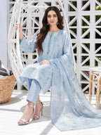 3 Piece Lawn Suit (Unstitched)