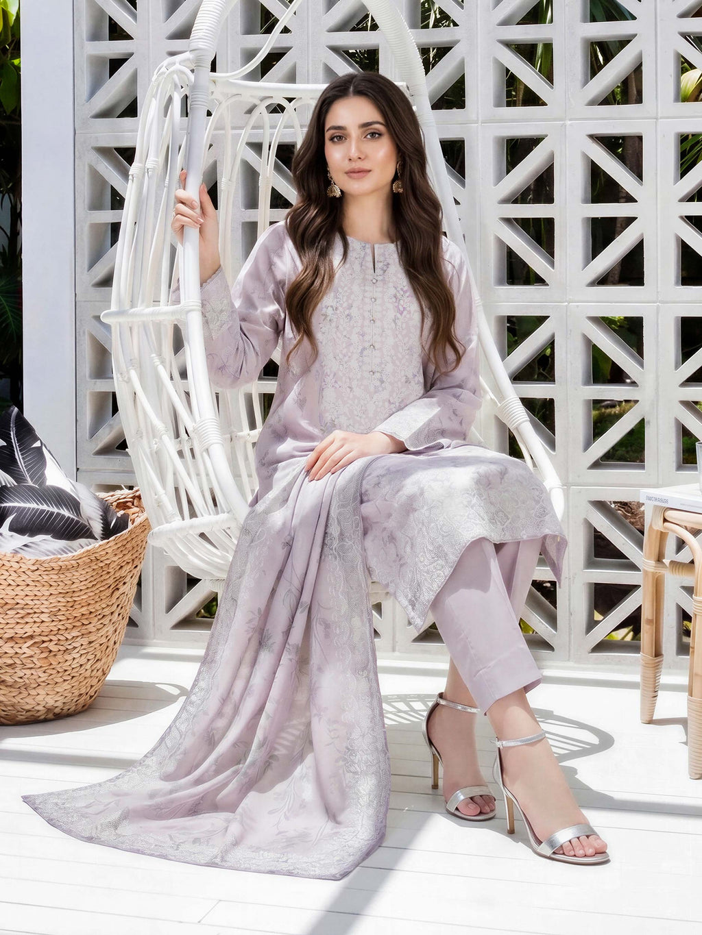3 Piece Lawn Suit (Unstitched)