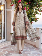 3 Piece Lawn Suit (Unstitched)