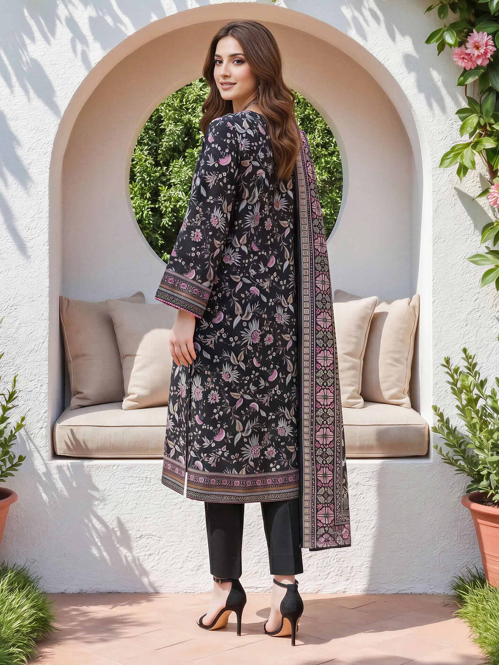 2 Piece Lawn Suit (Unstitched)