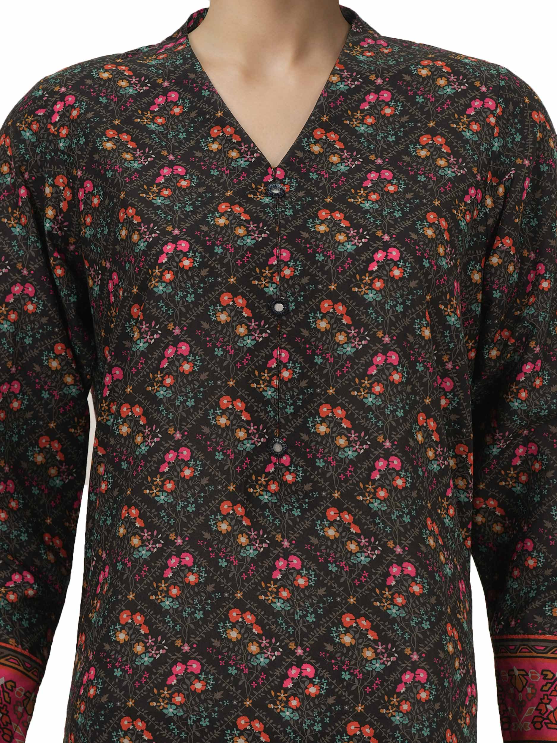 3 Piece Lawn Suit (Unstitched)