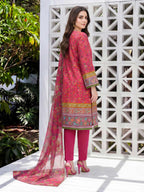 3 Piece Lawn Suit (Unstitched)