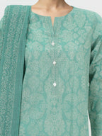 2 Piece Lawn Suit- Printed (Unstitched)
