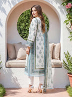 2 Piece Lawn Suit (Unstitched)