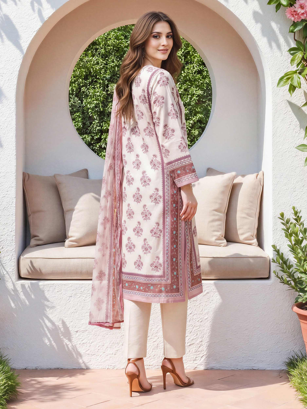 2 Piece Lawn Suit (Unstitched)