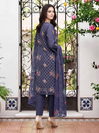 3 Piece Lawn Suit (Unstitched)