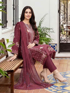 3 Piece Lawn Suit (Unstitched)