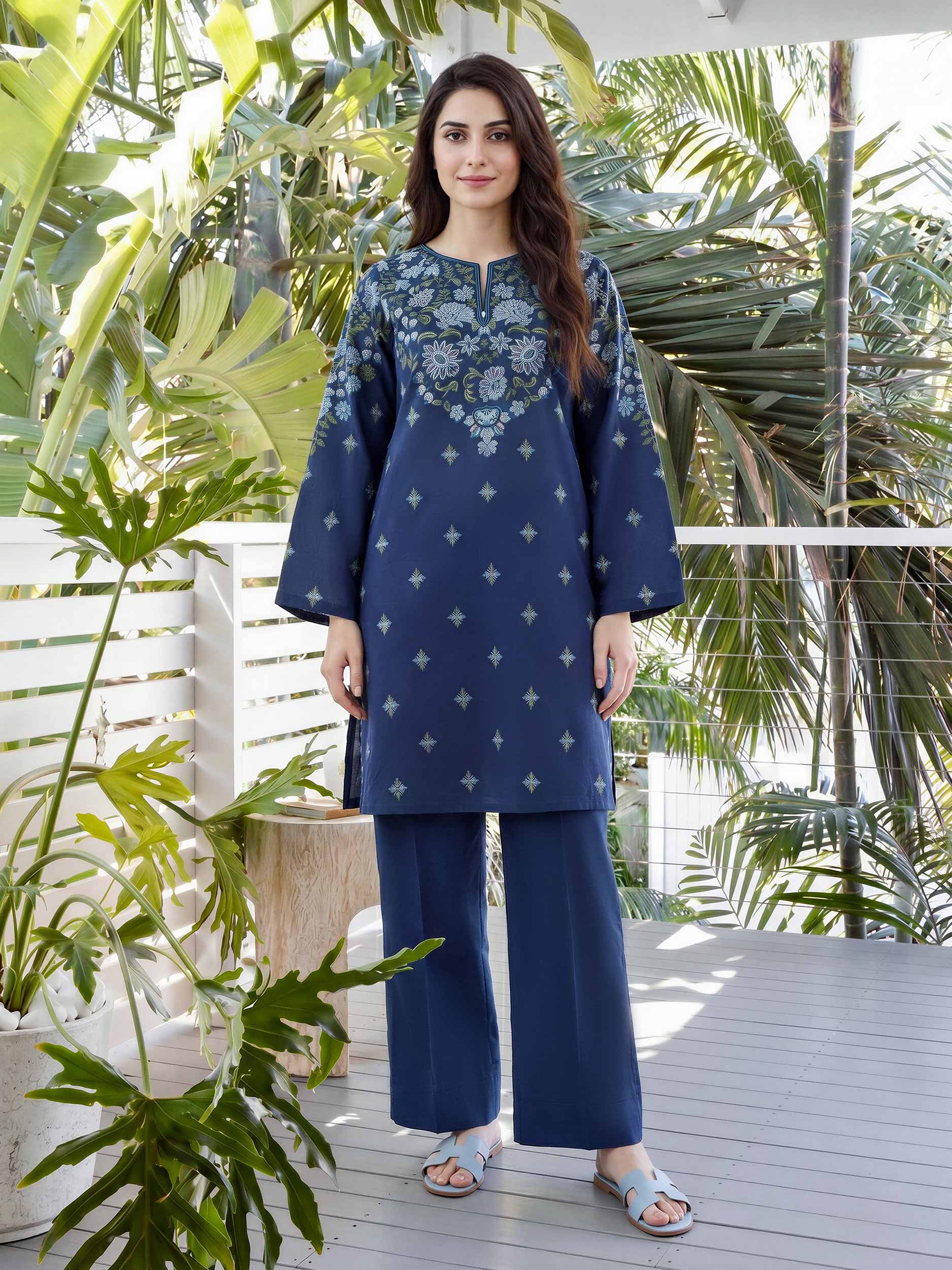 2 Piece Lawn Suit (Unstitched)