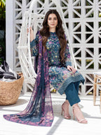 3 Piece Lawn Suit (Unstitched)