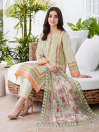 3 Piece Lawn Suit (Unstitched)
