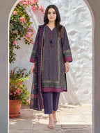 3 Piece Lawn Suit (Unstitched)