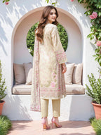 3 Piece Lawn Suit (Unstitched)