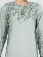 3 Piece Lawn Slub Suit (Unstitched)