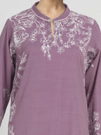 3 Piece Lawn Slub Suit (Unstitched)