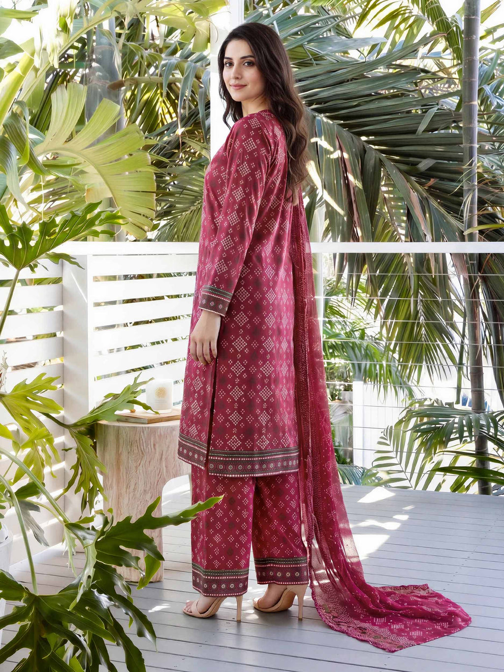 3 Piece Lawn Suit (Unstitched)
