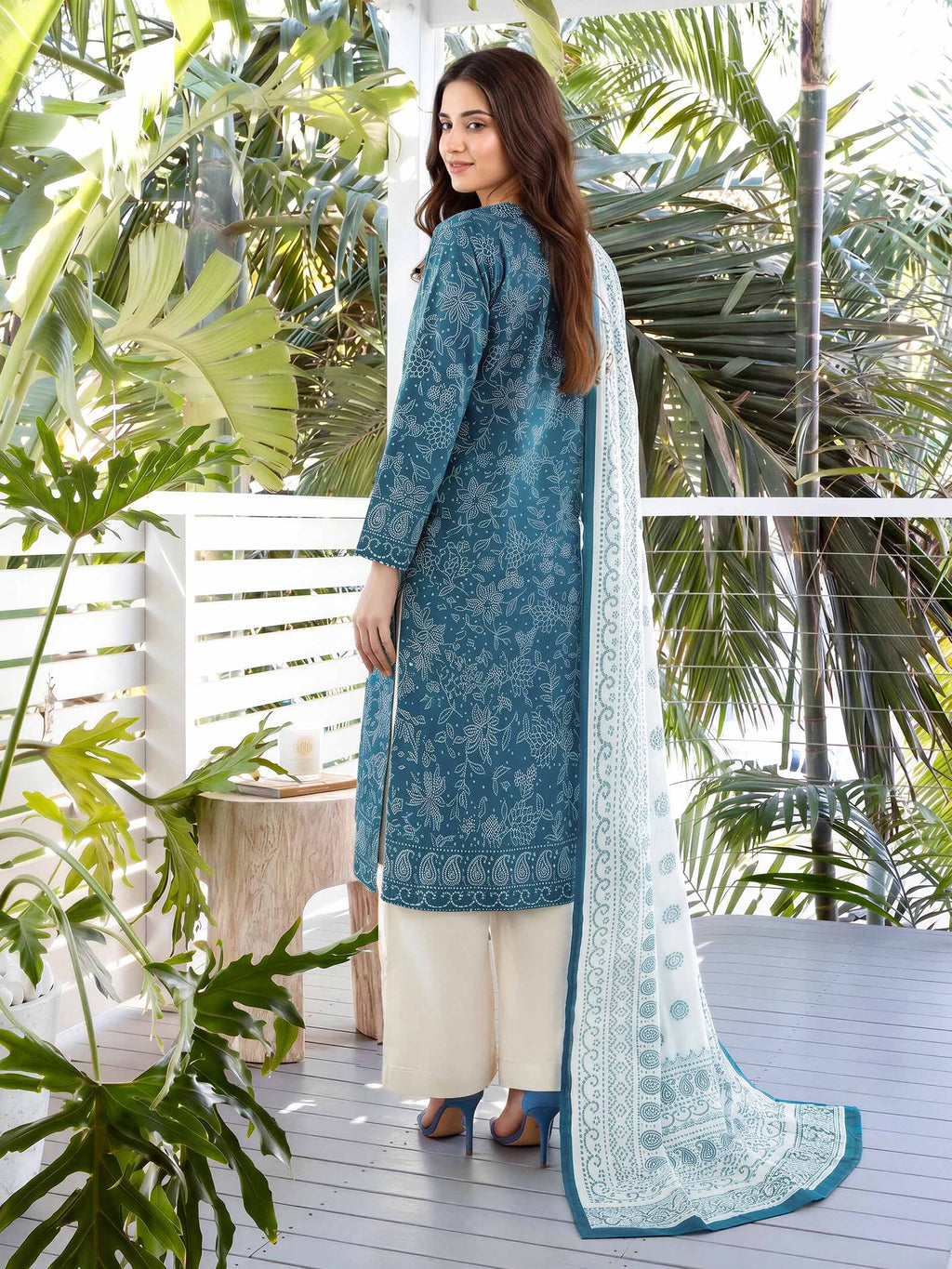 2 Piece Lawn Suit (Unstitched)