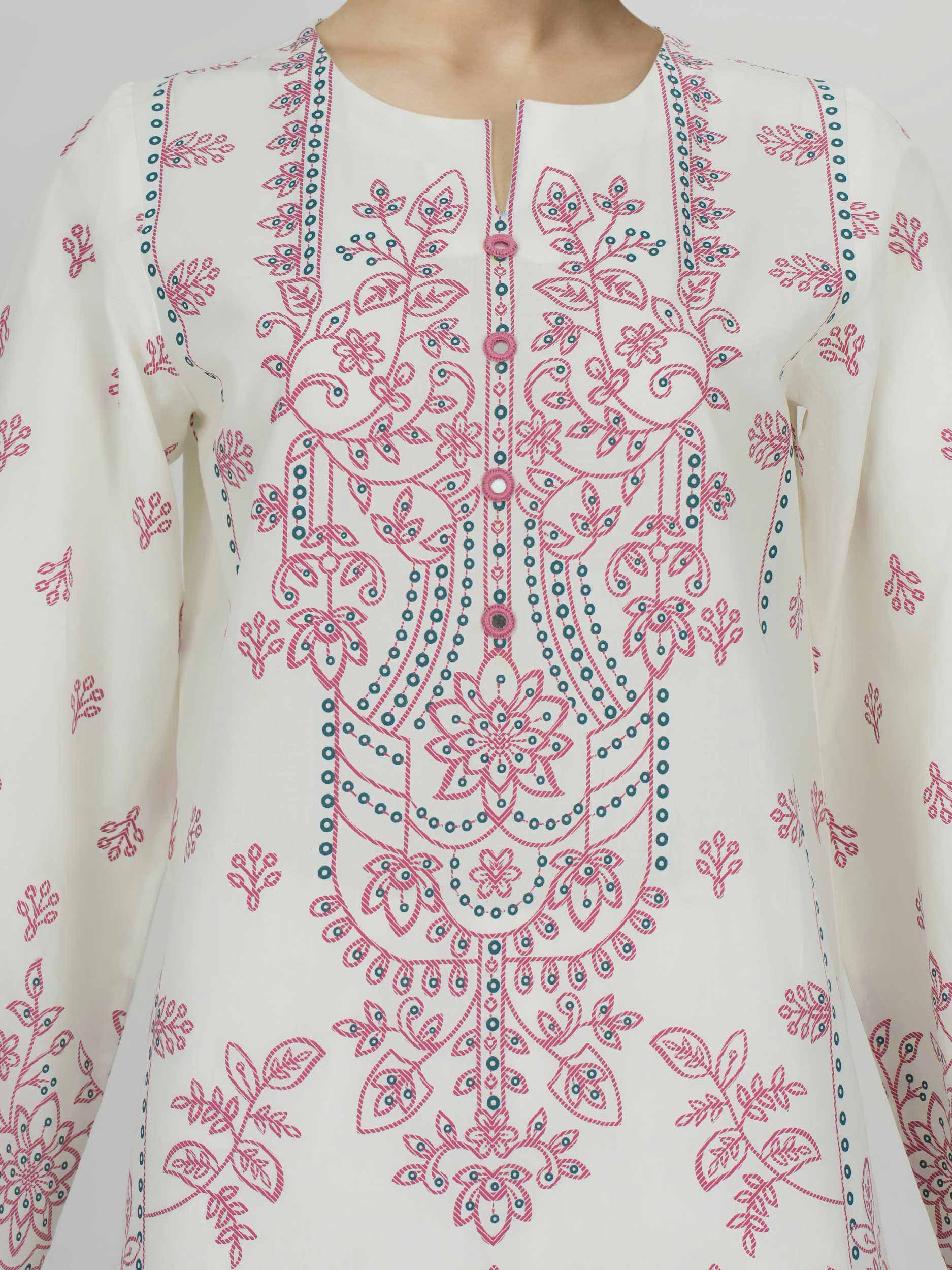 2 Piece Lawn Suit (Unstitched)