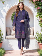 3 Piece Lawn Suit (Unstitched)