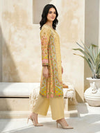 3 Piece Lawn Suit-Embroidered (Unstitched)