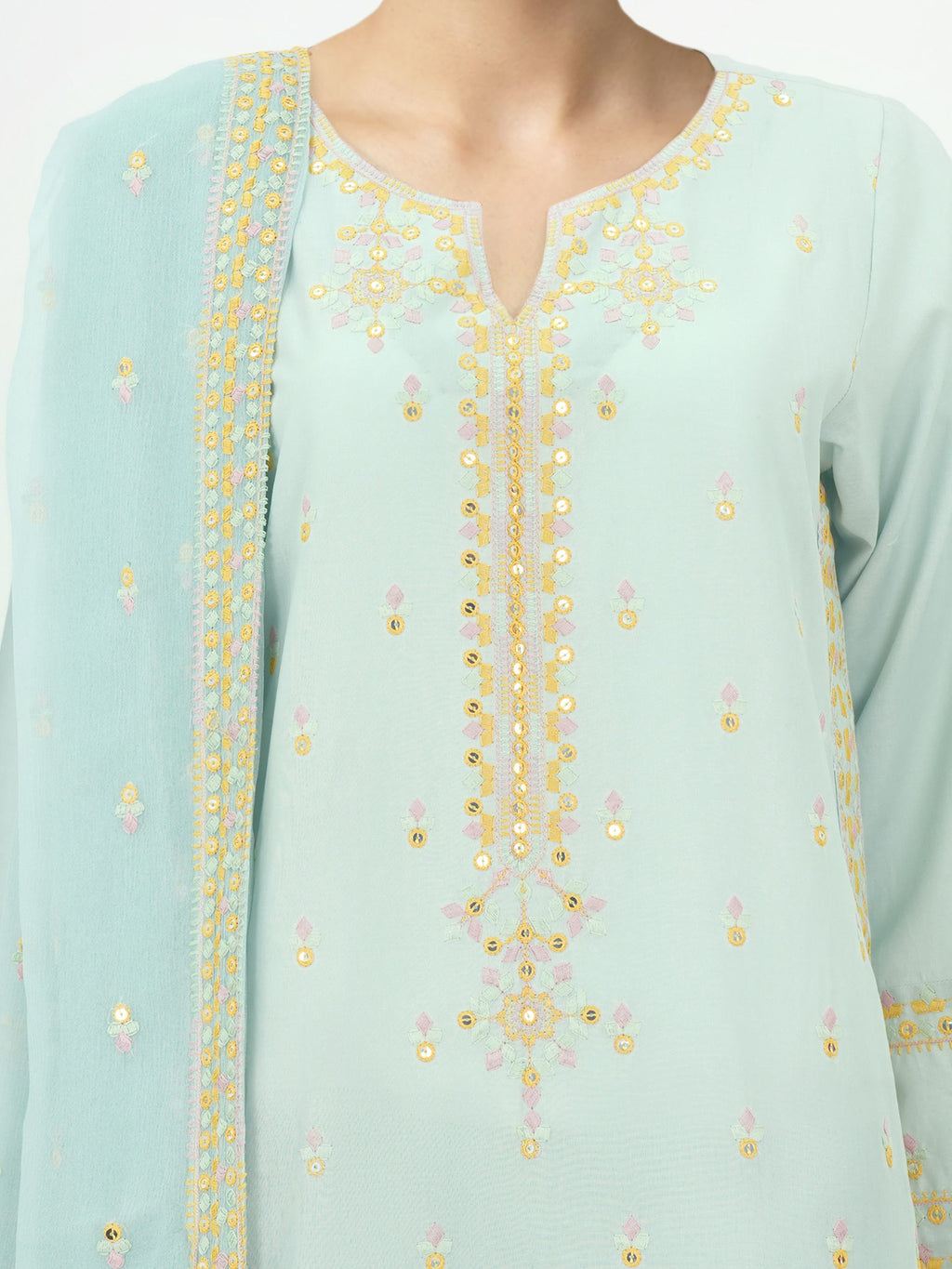 3 Piece Lawn Suit-Embroidered (Unstitched)