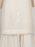 3 Piece Lawn Slub Suit- Embroidered (Unstitched)
