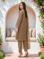 3 Piece Lawn Suit- Embroidered (Unstitched)
