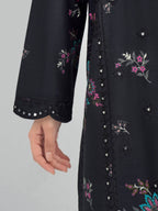 3 Piece Lawn Slub Suit- Embroidered (Unstitched)