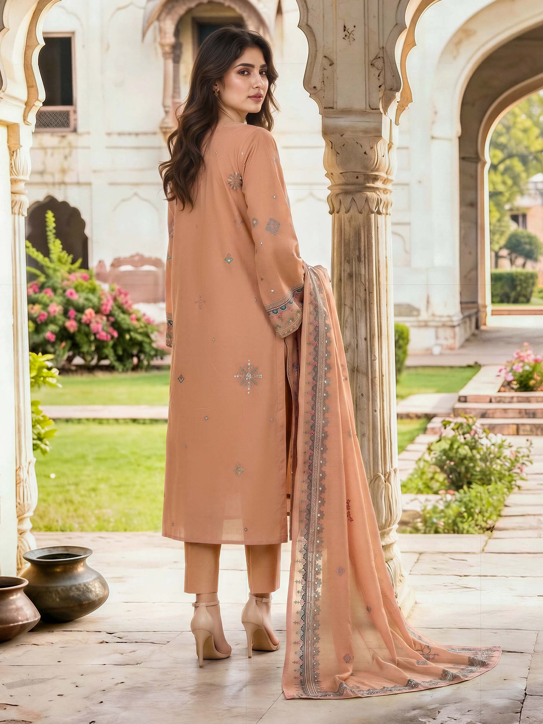 3 Piece Lawn Suit (Unstitched)