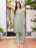 3 Piece Lawn Suit- Embroidered (Unstitched)