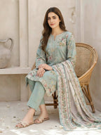 3 Piece Lawn Suit- Embroidered (Unstitched)