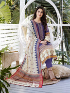 3 Piece Lawn Suit- Embroidered (Unstitched)