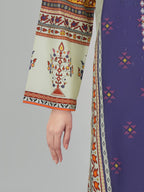 3 Piece Lawn Suit- Embroidered (Unstitched)