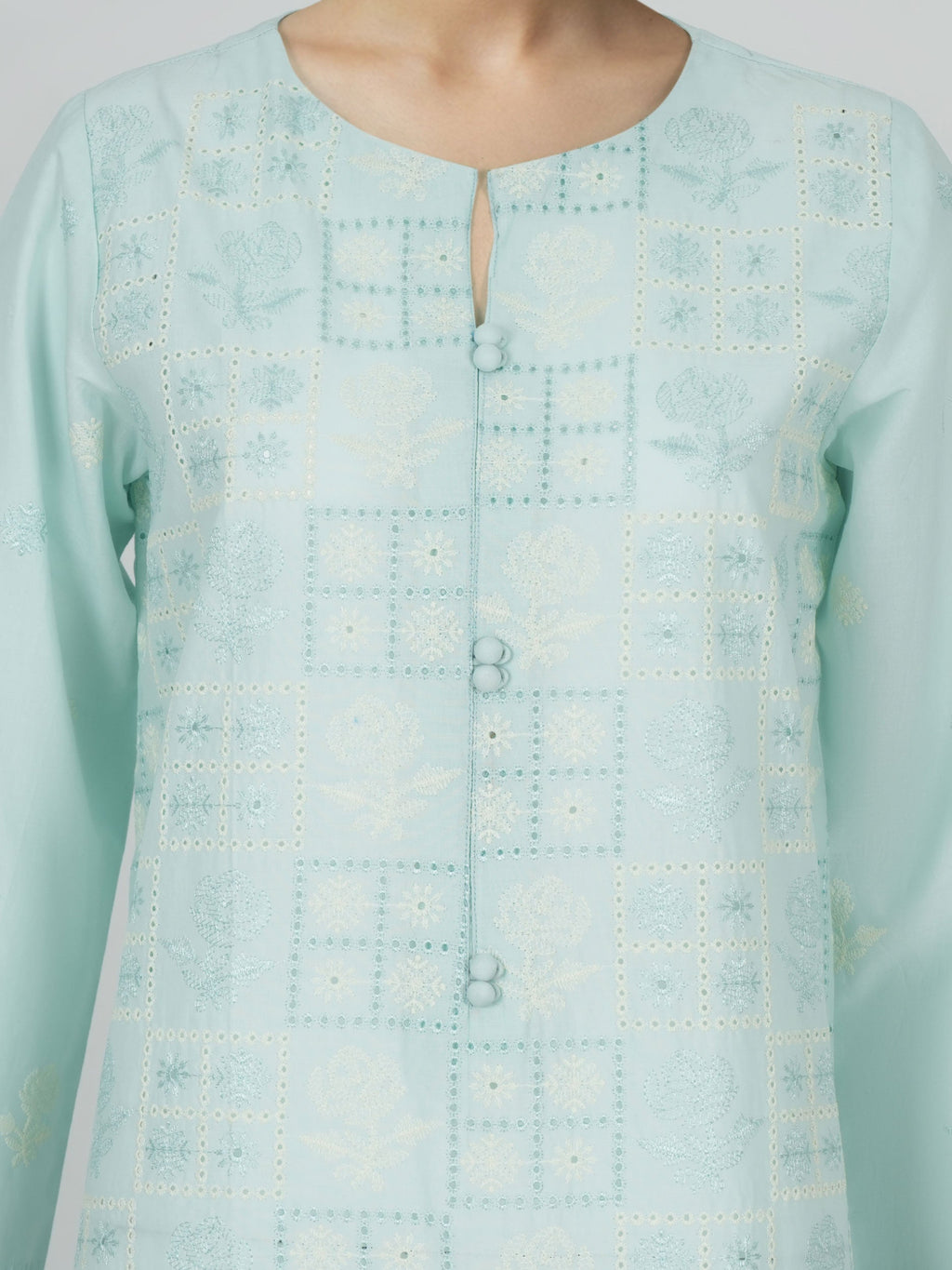 3 Piece Lawn Suit- Embroidered (Unstitched)