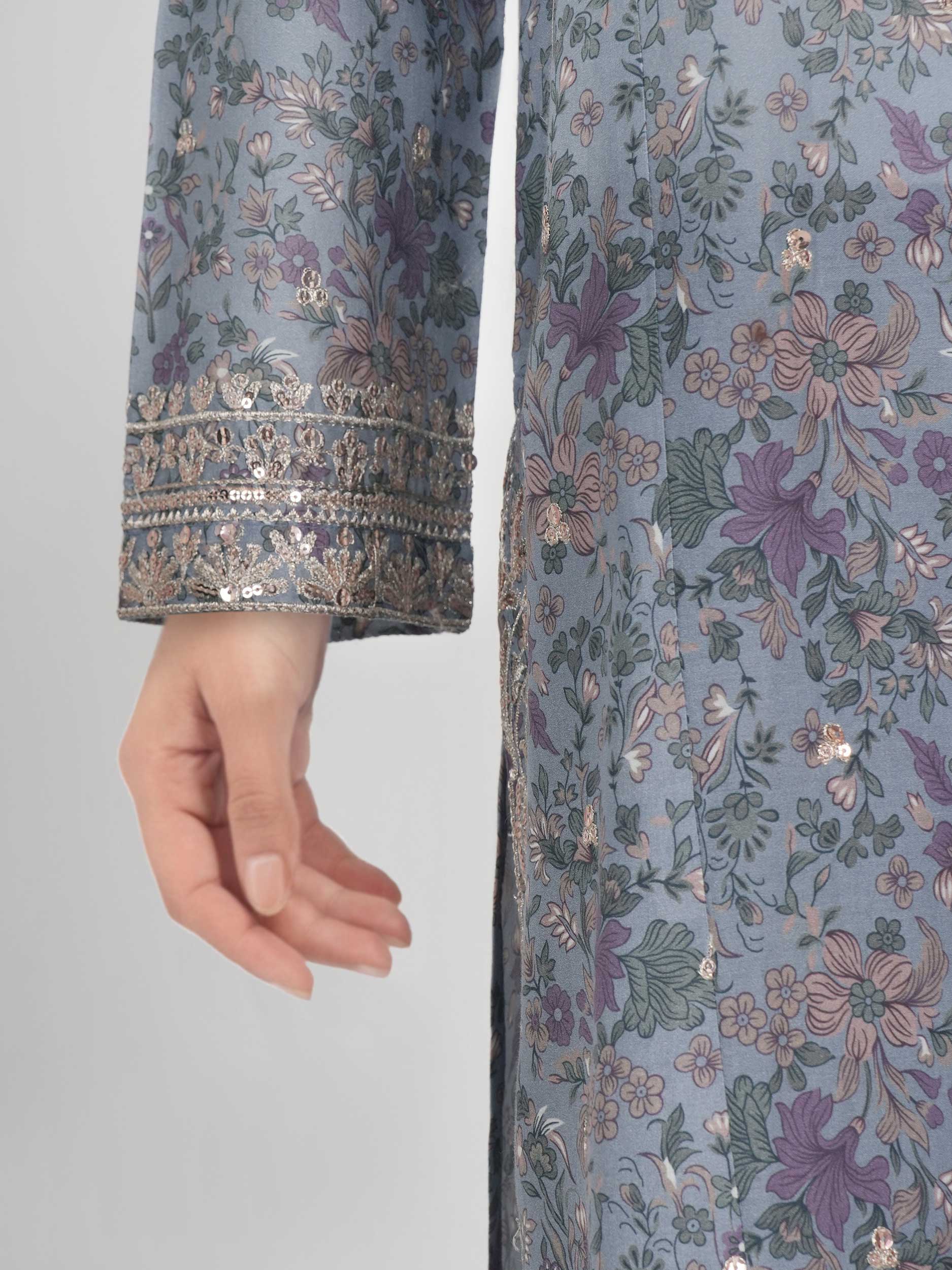 3 Piece Lawn Suit- Embroidered (Unstitched)