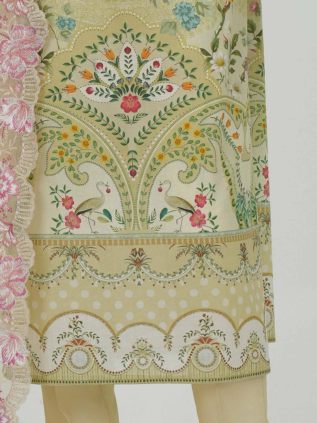3 Piece Lawn Suit-Embroidered (Unstitched)