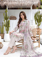 3 Piece Lawn Suit (Unstitched)