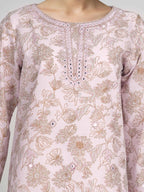 3 Piece Lawn Slub Suit- Embroidered (Unstitched)