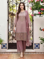 3 Piece Lawn Missouri Suit- Embroidered (Unstitched)