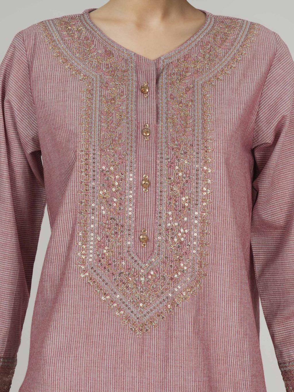 3 Piece Lawn Missouri Suit- Embroidered (Unstitched)