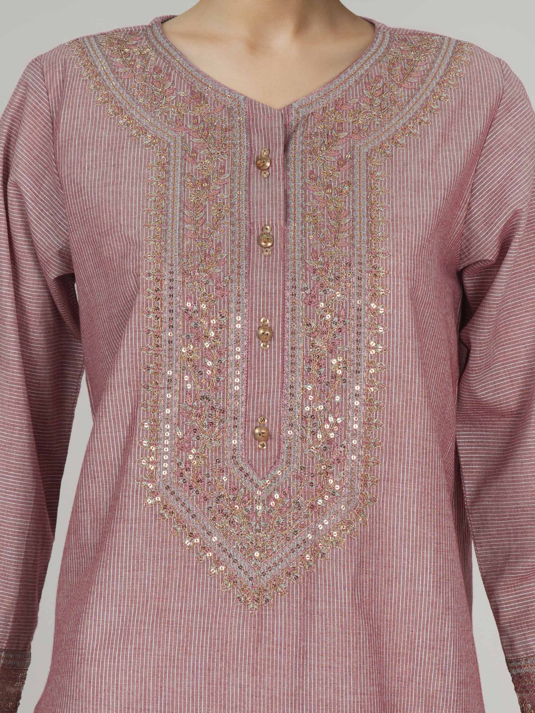 3 Piece Lawn Missouri Suit- Embroidered (Unstitched)