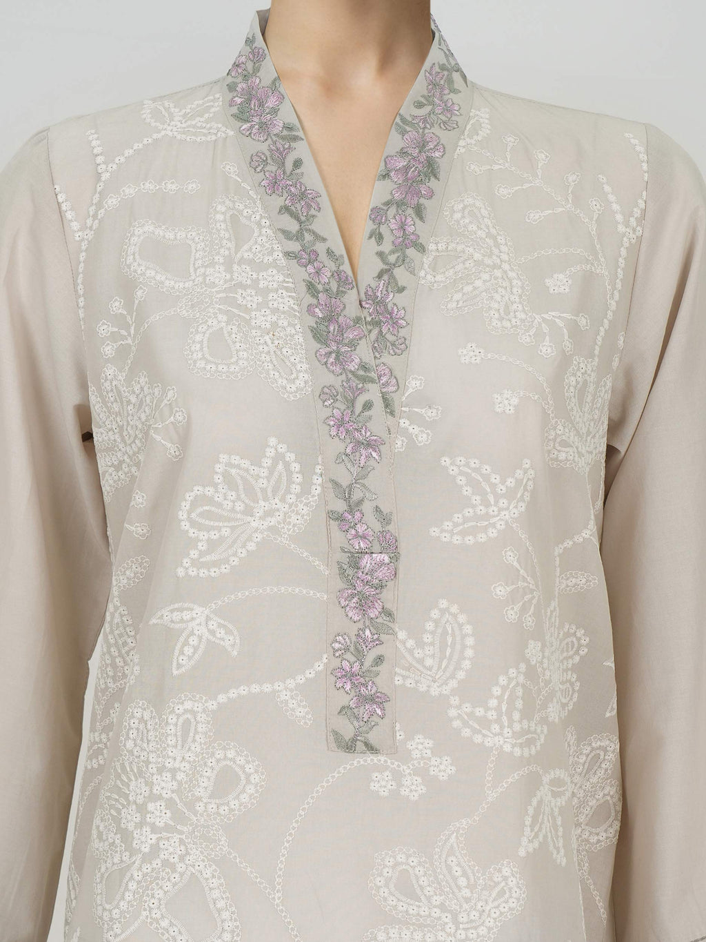 3 Piece Lawn Suit- Embroidered (Unstitched)