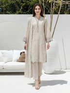 3 Piece Lawn Suit- Embroidered (Unstitched)