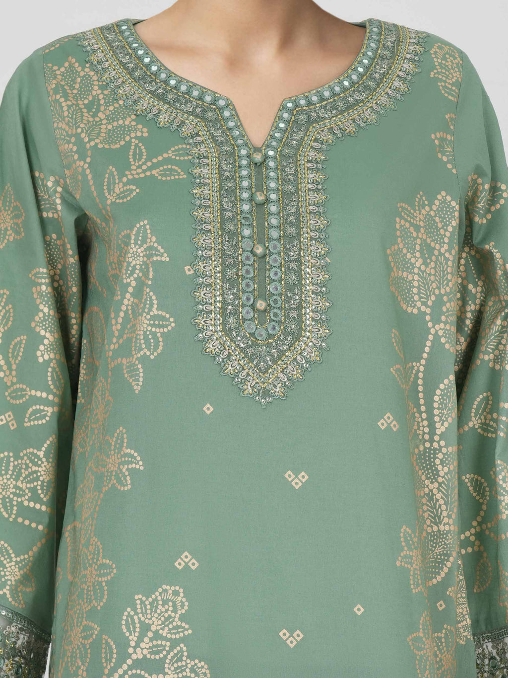 3 Piece Lawn Suit-  Embroidered (Unstitched)
