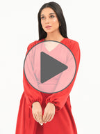 Belted Viscose Dress