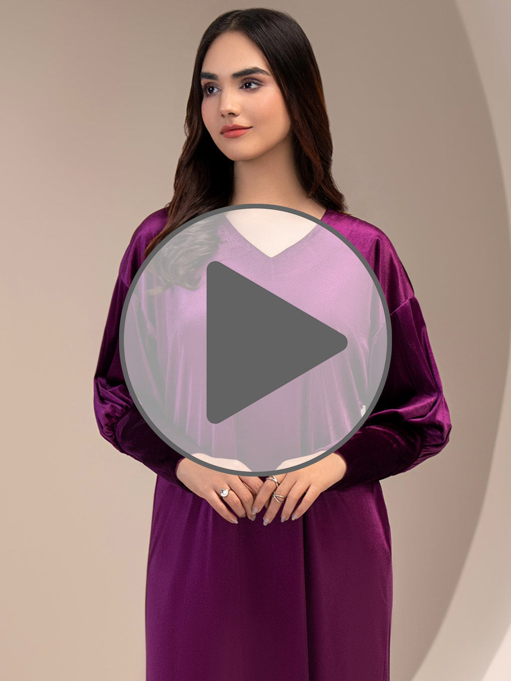 Velvet Dress-Dyed
