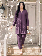 2 Piece Silk Suit (Pret)